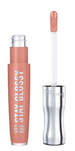 Блясък за устни Rimmel Stay Glossy 6HR, Неделен брънч, 0,18 течна унция (1 опаковка)