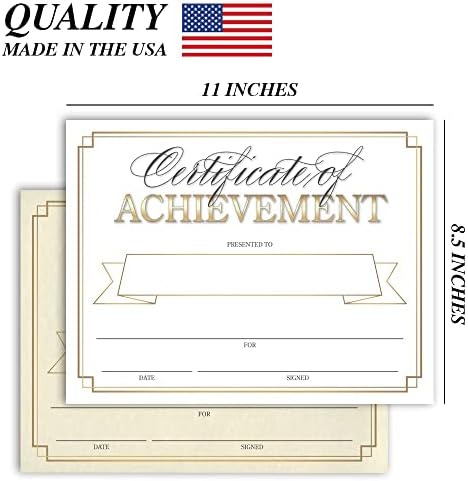 25 Златен сертификат за завършване на Завършил хартия за печат на Сертификати Ученик на месеца за студенти, сертификати