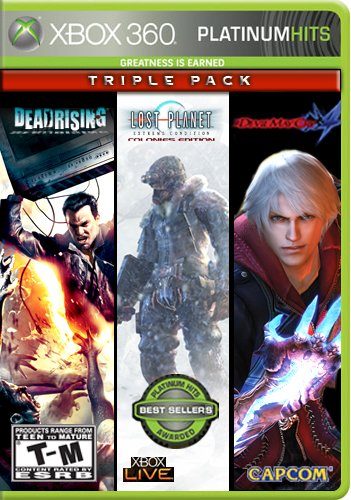 Троен пакет платинени хитове на Capcom Dead Rising / Lost Planet: Extreme Condition / Devil May Cry 4)