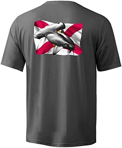 Мъжки риболовна Риза Palmyth С Къс Ръкав, Солнцезащитная Тениска UV UPF 50+ SPF