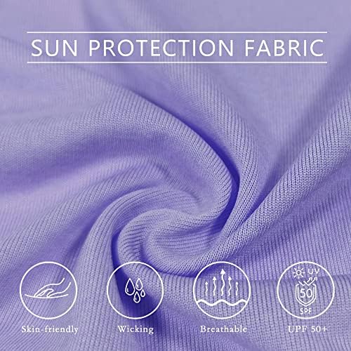 Дамски Слънчеви Ризи UPF 50+ С дълъг ръкав SPF UV Бързосъхнеща Лека Градинска Тениска