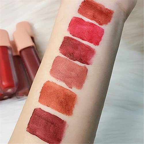 Набор от пайети за устни Velvet Mattes Air Lip Mud Lip Glaze Velvet Mattes Блясък за устни Не избледняват И не блести