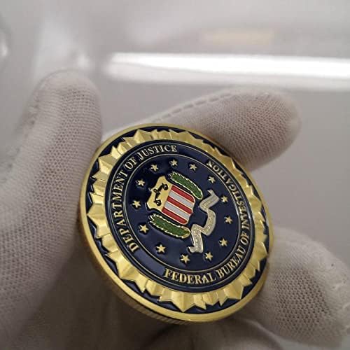 Министерството на правосъдието на САЩ Раскрасило Позолоченную колекционерски магазини има Възпоменателна Монета Подарък