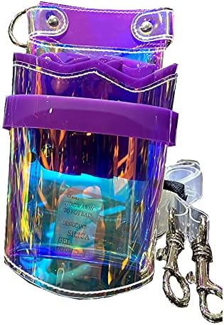 Лимитирана серия Прозрачни Ножици, Поясная чанта за Прически През рамо, Специална Чанта За Фризьорски Инструменти, Цветни