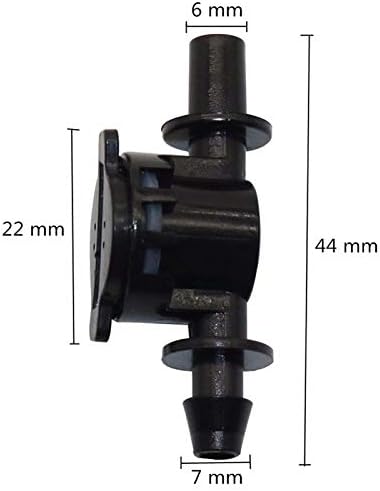 Быстроразъемное устройство за защита на градински маркуч от капки към маркуч 1/4 инча, Принадлежности за Поливане на Земеделски Градински тревни Площи, за 6 мм, Град?