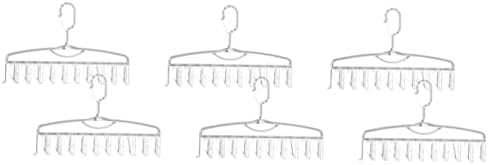 Cabilock 6 БР Външни Куки за Кърпи Преносима Закачалка За Дрехи, Закачалка За Кърпи Закачалка За Дрехи Поставка За сушене