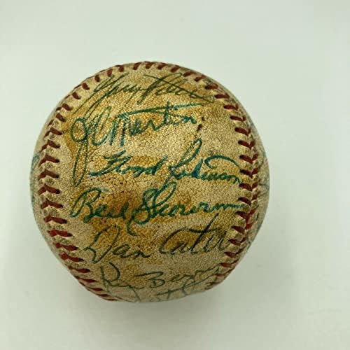 1966 Отборът на Чикаго Уайт Сокс Подписа Официален договор с Американската лига на бейзбол - и Бейзболни топки с Автографи
