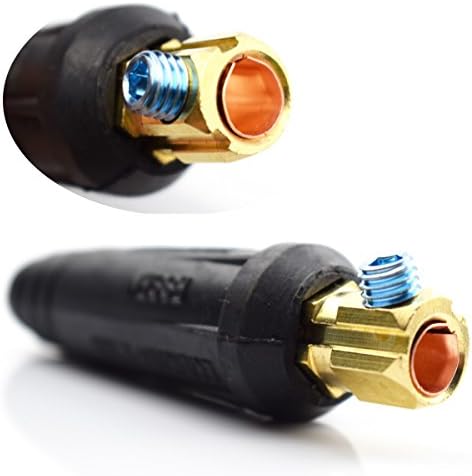 B. W. P 1 Двойка Быстроразъемных кабелни конектори и жак за панел заваряване DKJ16-25 DKZ10-25 в европейски стил чрез да 100amp-200Amp