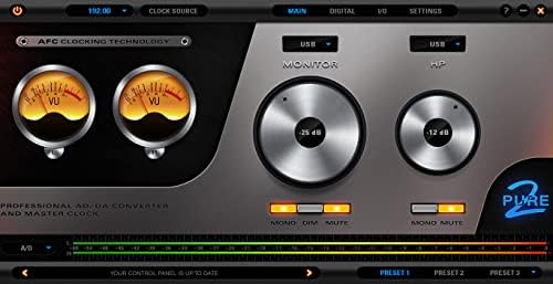 Antelope Audio Pure2 Висококачествен мастеринг-конвертор AD/DA с технологията на звуково фокусиран синхронизация (AFC)