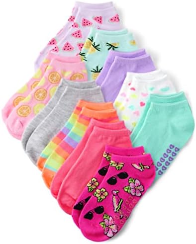 Чорапи за щиколотках за малки момичета The Children ' s Place 10 Бр.