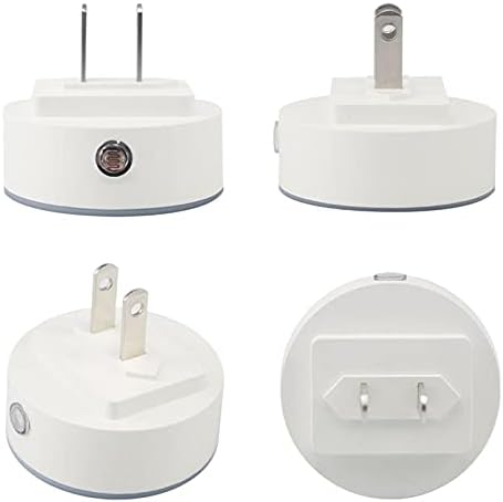 2 Бр. Plug лека нощ Led нощна светлина с Датчик от Здрач до Зори за Детска Стая, Детска, Кухня, Коридор с Анимационни