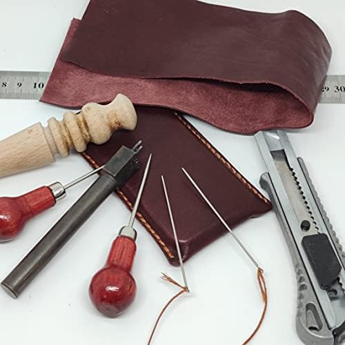 Чанта-кобур от естествена кожа за Честта 9C, Калъф за вашия телефон ръчна изработка от естествена кожа, Изработен по поръчка Кожен Калъф-чанта за носене, Вертикална ?