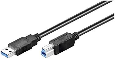 Високата кабел Goobay 93654 USB 3.0, Черен, дължина 3 м