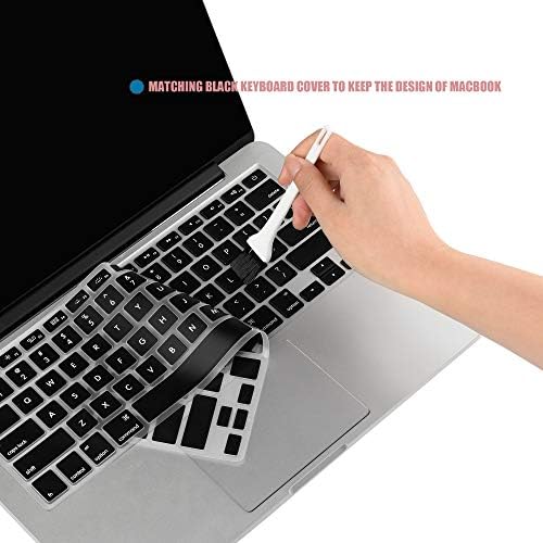 Пластмасов Твърд калъф за лаптоп A1425 A1502 13 Инча Pro Case Cover Sleeve Матова Гума (2012 2013 2014 2015 година на издаване) от силиконовата клавиатура и четка за прах-Математика Notebook