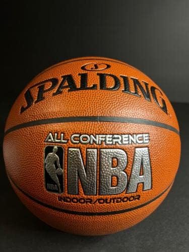 Меджик Джонсън и Джери Уест подписаха W. Баскетболни топки с Надпис PSA AL25728 - Баскетболни Топки С Автографи
