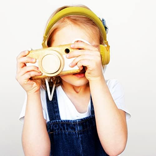 Слушалки YESMINI за деца, Складное Регулируема лента за глава с жак 3.5 мм, Ограничената сила на звука, по-Безопасни,