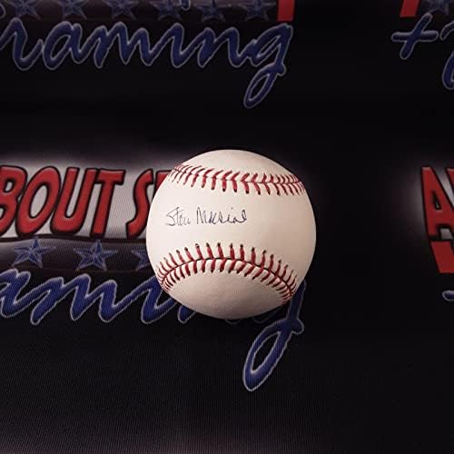 Автентичен Топката Stan Musial с Автограф Rawlings Топка С Автограф от JSA - Бейзболни топки С Автограф