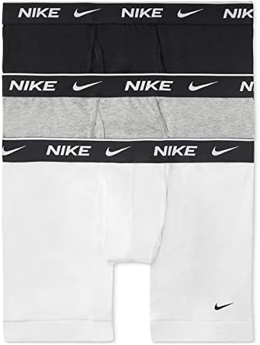 Мъжки гащи Nike Dri-FIT Essential Cotton 3 в опаковка, Стрейчевые 4-инчов