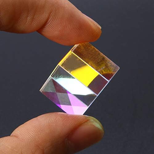 Стъклени кубчета Pr - CMY RGB с Оптичната дисперсия, Шестоъгълник, Обучение за деца от 8-12 години, на Магнитен (както