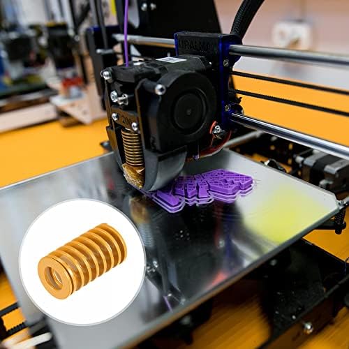uxcell 3D Принтер Умира Пружина, 25 mm OD 45 мм Дълга Спирала Пробиване е Лесна калъп За компресиране на Натоварването Умира Пружини за Електрически Части 3D Принтер, Жълт