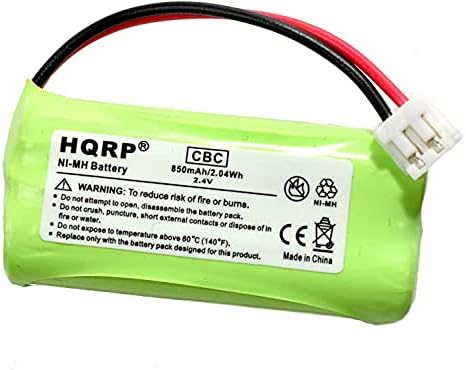 Батерията на телефона HQRP е Съвместим с безжични телефони, V-Tech/VTech CS6209/CS 6209, CS6219/CS 6219, CS6219-2/ CS 6219-2