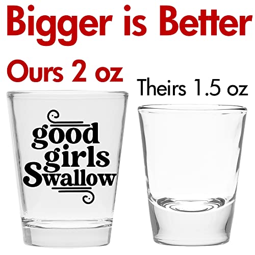 Добрите момичета Поглъщат стъкло - Забавно чаша - ще се Превърне в забавен подарък за жени и Весели Питиета за моминско
