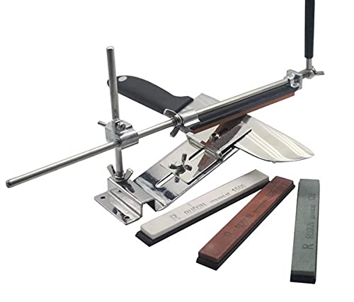 FXIXI Професионален Инструмент За Заточване на Кухненски Ножове Ножничное Острието Острилка за Ножове Инструменти с 4 Камъни Воденичен Камък
