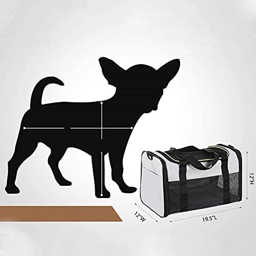 Раница-переноска COMEONE Deluxe за малки кучета и котки, Кученца, Вентилирани дизайн, Двустранен вход, сигурност и възглавница