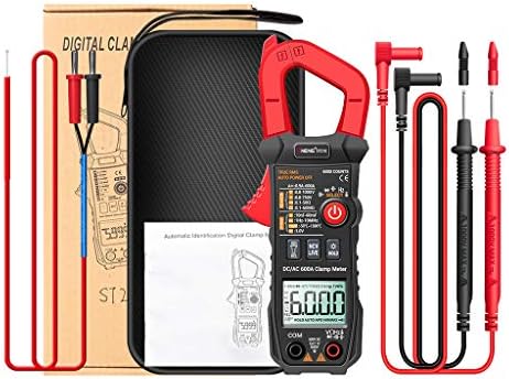 ST210 Професионален Цифров Мултицет-Клещи DC/AC 600A Тестер ток 6000 Броя True RMS Амперметър за Eletric dc кърлежи-акари