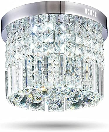 IRDFWH Crystal led Тавана лампа за монтаж в затворени помещения, Тавана лампа за Спалня, Трапезария (Цвят: D, Размер: