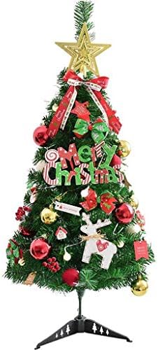 UXZDX Коледно дърво - Малка Коледна Елха Мини Десктоп украса за Коледната елха (60/90 см) (Размер: 90 см)