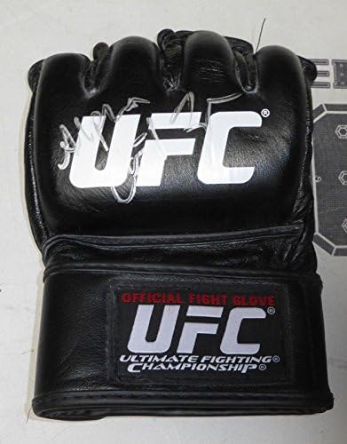 Кат Зингано подписа официално ръкавицата UFC за борба с автограф на PSA / DNA COA 200 184 178 17 - Ръкавици UFC с автограф