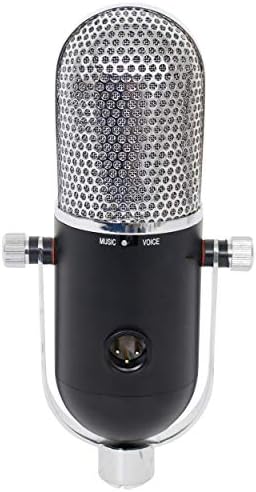 Отличеният с награди динамичен микрофон HEiL sound PR77DBK - Микрофон за подкаст, микрофон за стрийминг и микрофон за