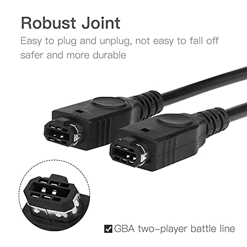 Кабел GBA Link, Свързващ кабел за свързване на 2 плейъри, Съединителна линия GBA за Nintendo Gameboy Advance SP /Gameboy