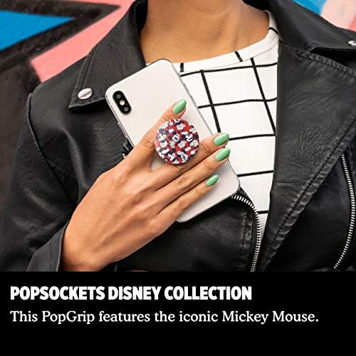 Писалка за телефон PopSockets с разширяваща се поставка за телефон - класическа рисунка на Мики