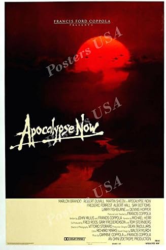Постери на САЩ - Плакат на филма Апокалипсис сега ГЛАНЦ) - MOV010 (24 x 36 (61 cm x 91,5 см))