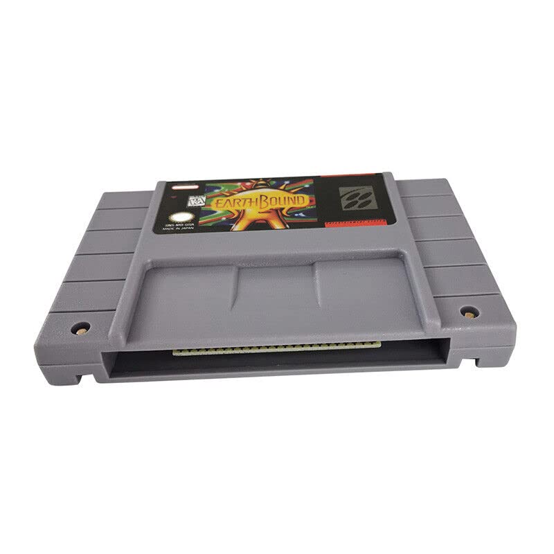 Касета за игри EarthBound за 16-битово и американската версия на SNES