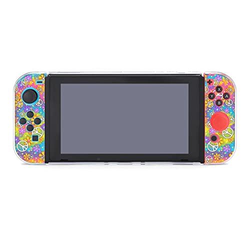 Защитен калъф NONOCK за Nintendos Switchs, игрални конзоли Peace Rainbow Switchs, Защитен от надраскване, Защитен от