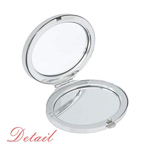 6 Сърцето Лопата Diamond Клуб Модел Огледало Портативен Сгъваем Ръчен Грим Двойни Странични Очила