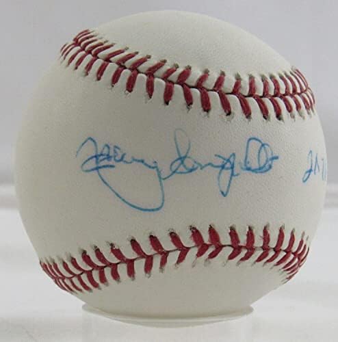 Manny Sanguillen Подписа Автограф Rawlings Baseball B93 - Бейзболни Топки с Автографи