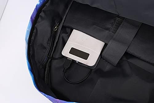 Раница за лаптоп Technoblade College Bookbag за Жени, Мъжки Раница за Пътуване, Училище Раница с USB порт за зареждане