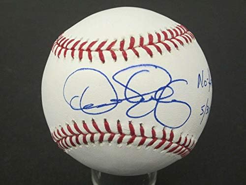 Денис Экерсли Кливланд Индианс подписа договор с OMLB baseball NH 5/30/77 JSA COA - Бейзболни топки с автографи