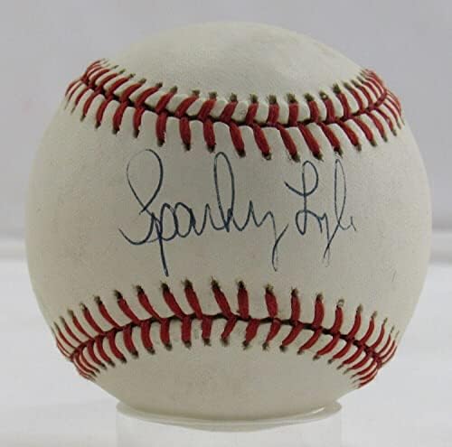 Спарки Lyle Подписа Автограф Rawlings Baseball B99 - Бейзболни Топки С Автографи
