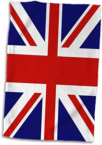 Кърпа с 3D Роза Юниън Джак, Стар Британския Военноморски Флаг TWL_62560_1, 15 x 22