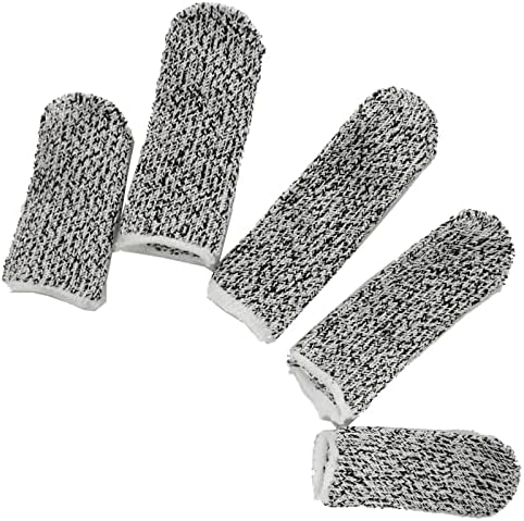 Модел MOOKEENONE 5X Grey Finger Cover Модел Защита От Порязване на Пръстите Модел Строителни инструменти