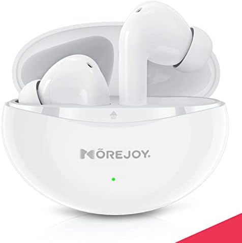 Безжични слушалки MoreJoy, Слушалки, Bluetooth 5.2 с микрофон ENC HD, Слушалки, Bluetooth със стерео звук Hi-Fi, Време на възпроизвеждане на слушалки Bluetooth 34 часа, Водоустойчиви слушалк