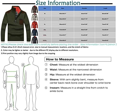OIOLOY Добър Пролетен Обикновен Пуловер с Цип, Мъжки Ученически Блузи От Полиестер с дълъг Ръкав, Мека Удобна Блуза с цип 1/4