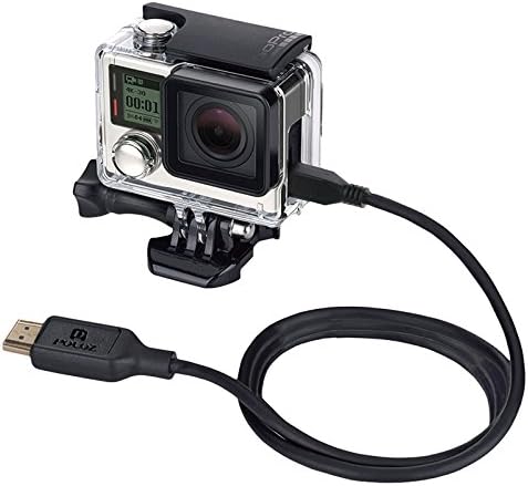 Видео PULUZ 19-Пинов Кабел HDMI-Micro HDMI за GoPro HERO4 /3+ /3 , Sony, LG, Panasonic, Canon, Nikon, Смартфони и фотоапарати,