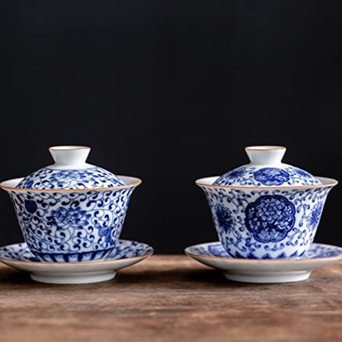 Японски Чай Cabilock Китайски Чай Порцеланова Китайска Чаена Чаша кунг-фу с Капак-Блюдцем Керамични Чаши Чай Азиатската