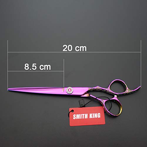 Професионален комплект ножица за подстригване на коса с футляром за бритвенной гребени, ножици за стригане на коса, ножица
